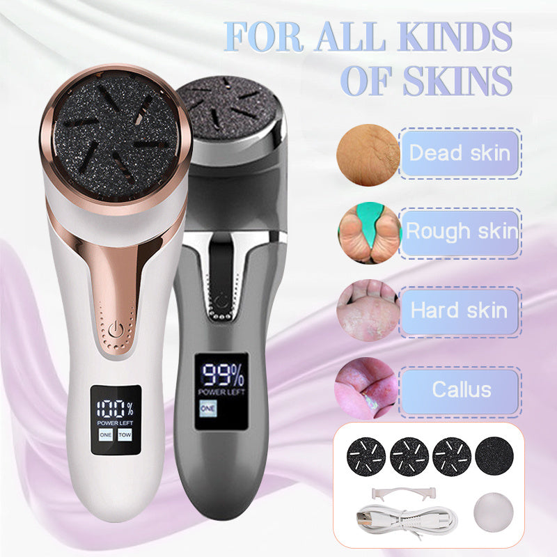 LCD Digital Display Electric Vacuum Cleaner Foot Scrubber Exfoliating Pedicure Beauty Supplies Gadgets LCD Digital Display Electric Vacuum Cleaner Foot Scrubber Exfoliating Pedicure Beauty Supplies Gadgets
